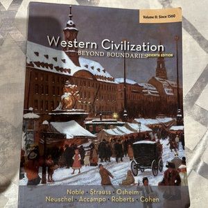 Western Civilization Beyond Boundaries seventh edition textbook